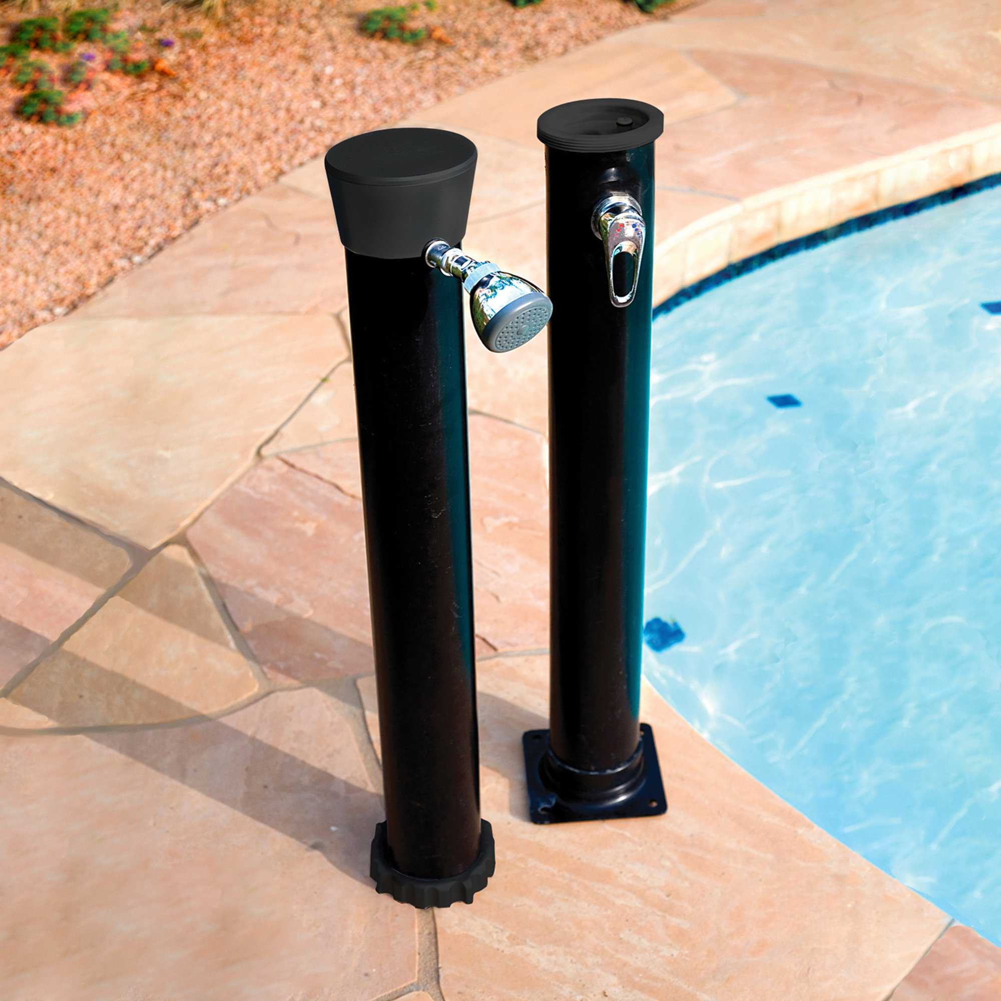 Great American Solar Freestanding Outdoor Shower & Reviews Wayfair